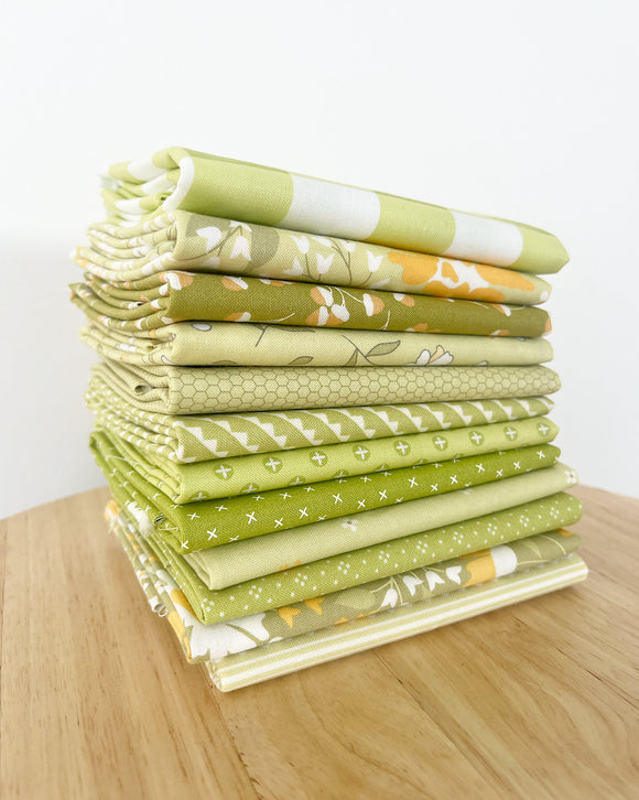 Luck of the Irish Quilt Kit - Irish Chain Quilt in Coriander Quilts fabric - Free pattern