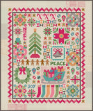 PREORDER Home For Christmas Sew Along Quilt Kit using Home Town Holiday 2 by Lori Holt- 80 1/2" X 96 1/2"