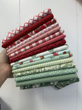 Holly Berry and Mint Christmas Fat Quarter Bundle - 16 prints