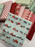 Holly Berry and Mint Christmas Fat Quarter Bundle - 16 prints