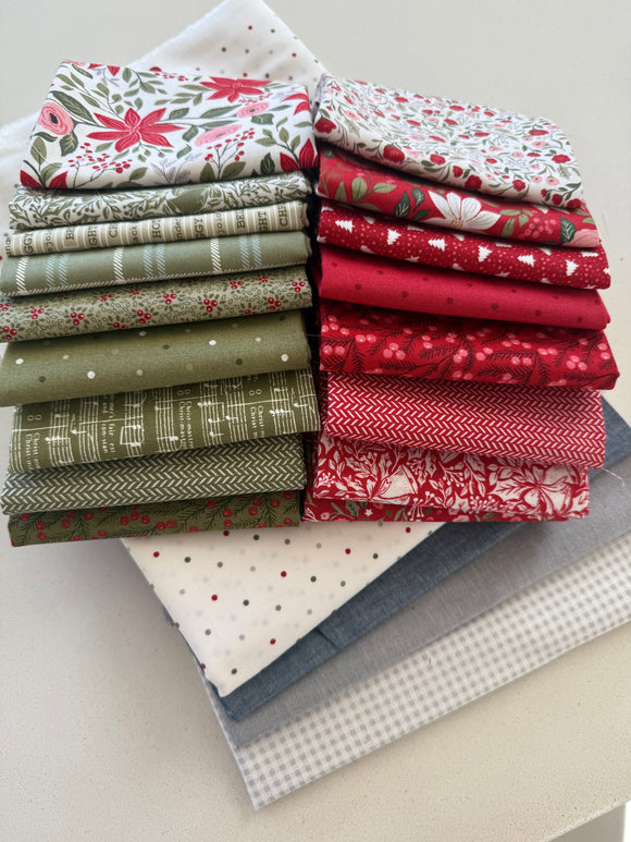 Berry and Pine Chamomile Quilt Kit