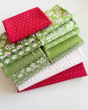 Wreaths and Ribbons Buon Natale Quilt Kit - Sterling Quilt Co - pattern not included