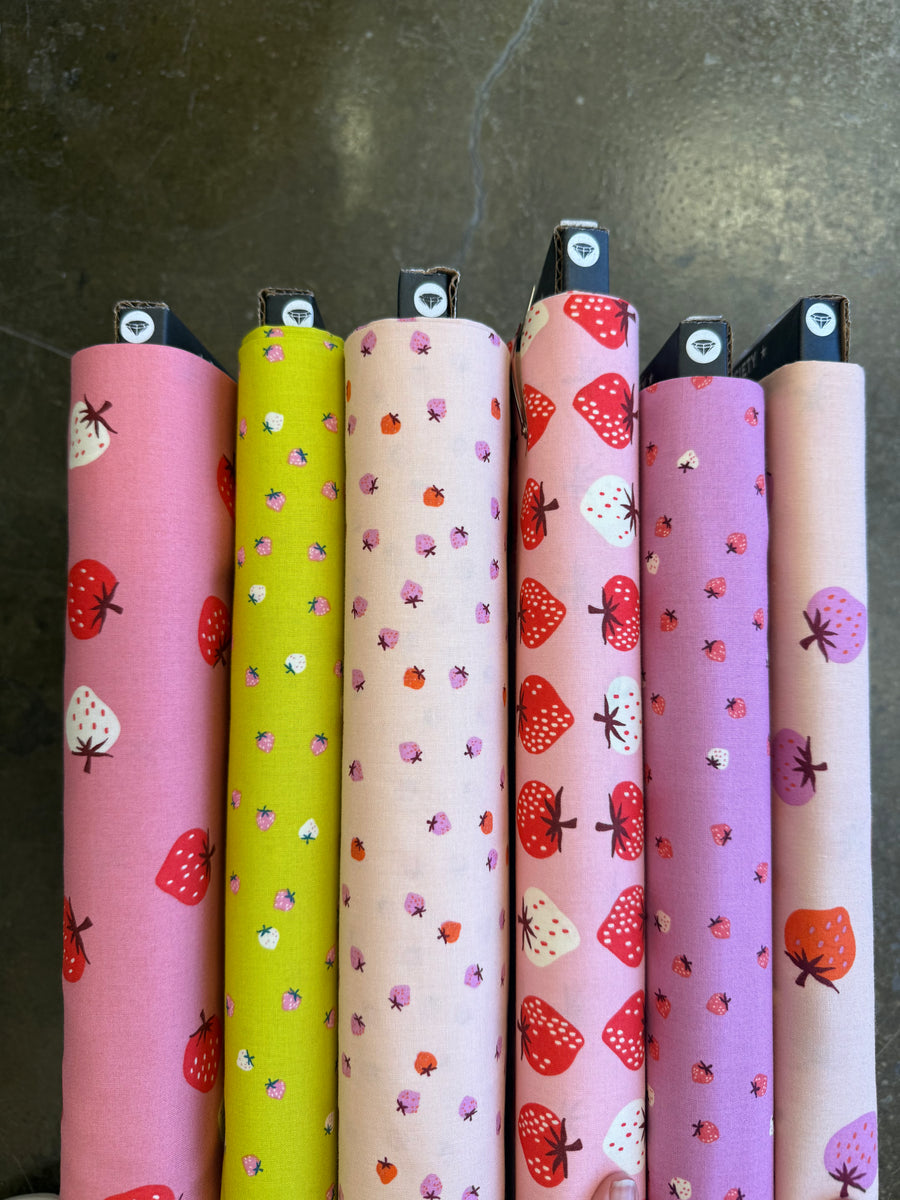 Raspberry Lemonade Quilt Kit - Then Came June - Large Throw ...