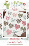 Double Date Quilt Kit in Lovestruck 49 x 50 - Includes Backing - Pattern sold separately, not included.