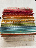 Thanksgiving Row Quilt Kit using Baked With Love by Lori Holt-79 1/2" x 91 1/2"
