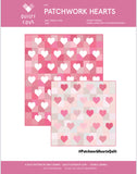 Patchwork Hearts Quilt Kit - Ruby Star Society