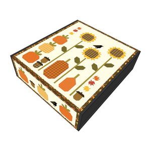 Feels Like Fall Boxed Quilt Kit by Sandy Gervais - 75" X 82"