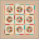 PREORDER The Homemade Pie Quilt Kit using Baked With Love by Lori Holt- Pattern by It's Sew Emma - 82 1/2" x 90 1/2"