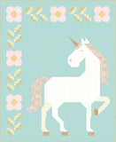 Unicorn Garden Quilt Kit- by Cayla Naylor- Riley Blake Designs- 59" x 72"