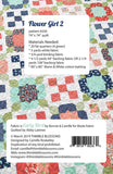 Flower Girl 2 G TB 236 Pattern by Camille Roskelley of Thimble Blossoms- 74" X 74"