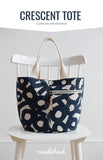 Crescent Tote Pattern AG 545 By Noodlehead