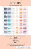 Rhythm Quilt Pattern  LBS 118 by Lo & Behold Stitchery- multiple sizes