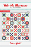 Flower Girl 2 G TB 236 Pattern by Camille Roskelley of Thimble Blossoms- 74" X 74"