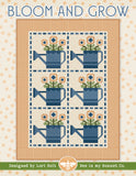 PREORDER The Bloom and Grow Quilt pattern by It's Sew Emma- Riley Blake Designs-63 1/2" x 86 1/2"