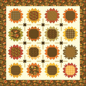 Fields of France  Quilt Kit by Sandy Gervais - 89" X 89"