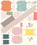 Serendipity 2 Pouch Panel P17308-PANEL by Minki Kim for Riley Blake Designs- 36" x 43"