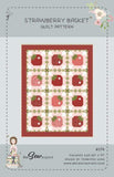 The Strawberry Basket Quilt Kit using Picnic Florals by My Mind's Eye- Riley Blake Designs-60 X 77"
