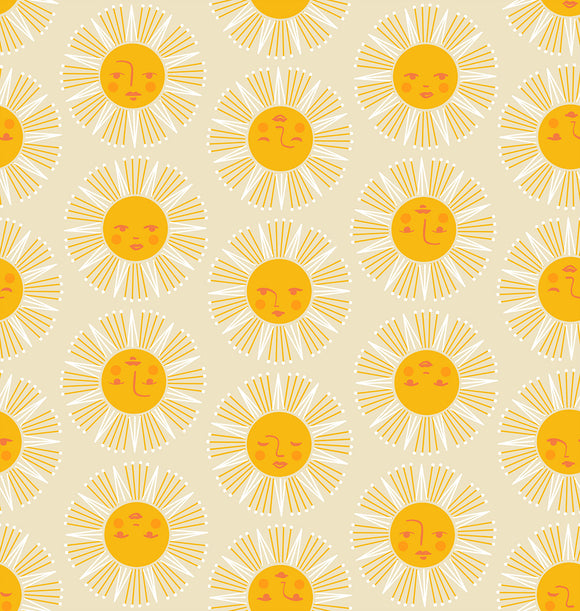 Rise And Shine Sundream Parchment RS0078 11 by Melody Miller for Ruby Star Society- Moda- 1/2 Yard