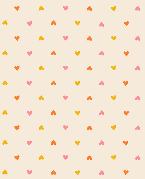 Juicy Hearts Multi RS0091 12 by Melody Miller  -  Ruby Star Society-Moda- 1/2 Yard