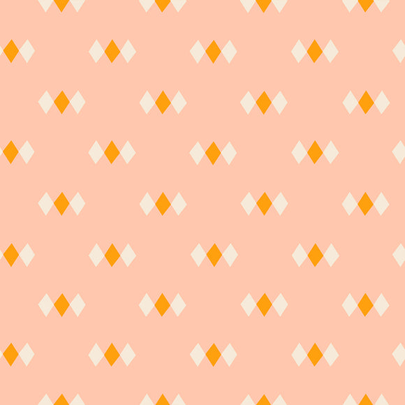 Juicy Diamonds Peach RS0093 14 by Melody Miller  -  Ruby Star Society-Moda- 1/2 Yard