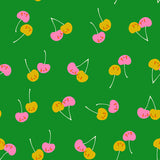 Trinketry Cherry Friends Deep Verdant RS0112 15 by Melody Miller for Ruby Star Society- Moda- 1/2 Yard