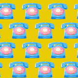 PREORDER Sparkle Mart Telephones Golden Hour RS0121 15 by Melody Miller for Ruby Star Society -1/2 Yard