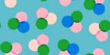 PREORDER Sparkle Mart Puffs Dark Turquoise RS0122 13 by Melody Miller for Ruby Star Society -1/2 Yard