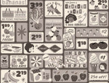 PREORDER Sparkle Shopper - Newsprint RS0125 15 by Melody Miller- Ruby Star Society- Moda- 1/2 Yard