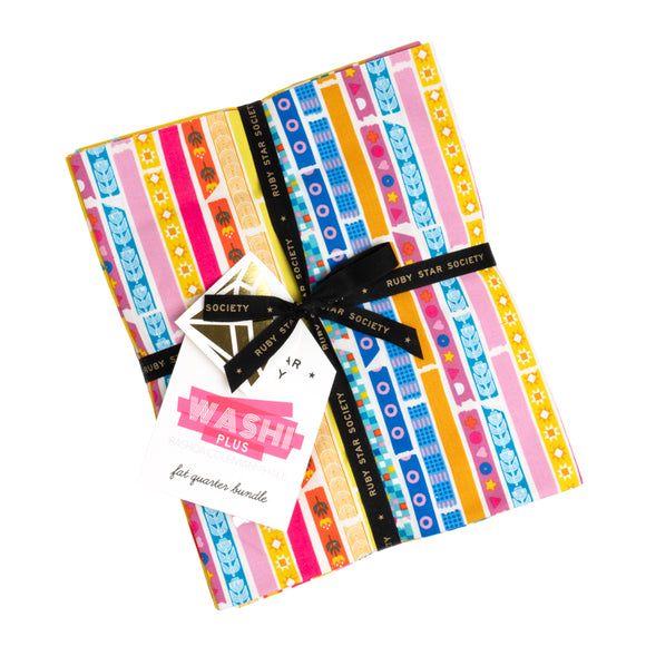 Washi Plus Fat Quarter Bundle RS1090FQ  by Rashida Coleman for Ruby Star Society - Moda -23 Prints-