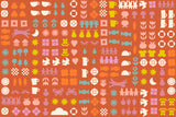 Paper Cuts Together Persimmon RS1107 14- Ruby Star Society- Moda-1/2 Yard