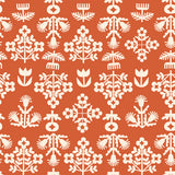 Paper Cuts Fresh Cut Flowers Persimmon RS1112 15- Ruby Star Society- Moda-1/2 Yard
