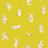 PREORDER Lofi Linens Rabbeats Citron RS1129 17CL by Rashida Coleman Hale for Ruby Star Society- Moda- 1/2 Yard