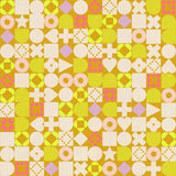 PREORDER Lofi Linens Blocked Cactus RS1134 15CL by Rashida Coleman Hale for Ruby Star Society- Moda- 1/2 Yard