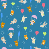 PREORDER Float-Float Up Parachute Blue RS1143 15 by Rashida Coleman Hale -Ruby Star Society- Moda- 1/2 Yard