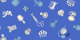PREORDER Sybil- Sybil's Dresser- Lapis RS1153 16 by Rashida Coleman Hale for Ruby Star Society- Moda-  1/2 Yard
