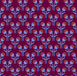 PREORDER Sybil- Wallpaper Flannels- Deep Plum RS1155 17 by Rashida Coleman Hale for Ruby Star Society- Moda-  1/2 Yard