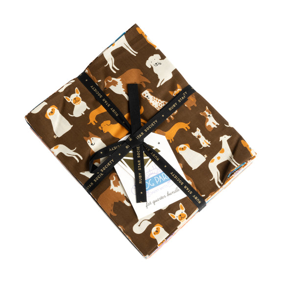 Dog Park  Fat Quarter Bundle  RS2093FQ by Sarah Watts -  Ruby Star Society-Moda- 24 Prints