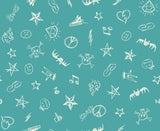 Teddy And The Bears Groupie Doodles Succulent RS2104 17G by Sarah Watts for Ruby Star Society- Moda- 1/2 yard