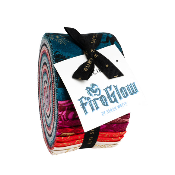 PREORDER Fireglow Jelly Roll RS2120JR by Sarah Watts for Ruby Star Society-Moda