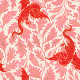 PREORDER Fireglow Dragon Lair Metallic Dark Ruby RS2132 12M by Sarah Watts for Ruby Star Society-Moda- 1/2 Yard