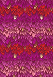 Fireglow Scales Metallic Rose RS2134 11M by Sarah Watts for Ruby Star Society-Moda- 1/2 Yard