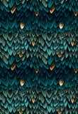 PREORDER Fireglow Scales Metallic Galaxy RS2134 13M by Sarah Watts for Ruby Star Society-Moda- 1/2 Yard