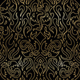 Fireglow Scribe Metallic Black RS2137 15M by Sarah Watts for Ruby Star Society-Moda- 1/2 Yard