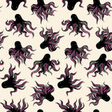 PREORDER Ink Shop Mystery Food Black RS2144 18 by Sarah Watts for Ruby Star Society-Moda- 1/2 Yard