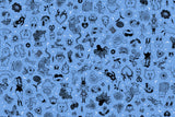PREORDER Ink Shop Tattoo Flash Lindley Blue RS2145 13 by Sarah Watts for Ruby Star Society-Moda- 1/2 Yard