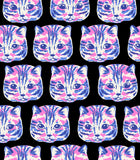 PREORDER Oops All Cats - Meow Meow- Black RS2147 19 by Sarah Watts for Ruby Star Society-Moda - 1/2 Yard