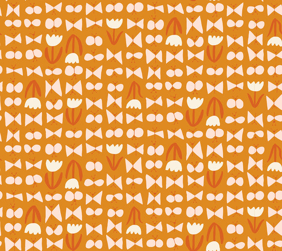 Bird Is The Word Butterflies Turmeric RS3081 14 by Ruby Star Society - Moda - Half Yard