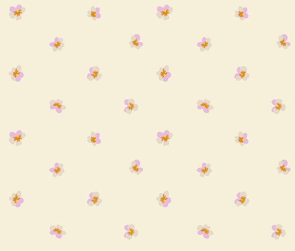 Bird Is The Word Violet Natural RS3083 11 by Ruby Star Society - Moda - Half Yard