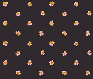 Bird Is The Word Violet Soft Black RS3083 17 by Ruby Star Society - Moda - Half Yard