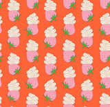 PREORDER Sugar Cone 2 Strawberry Whip Florida RS3112 13 by Kimberly Kight for Ruby Star Society- Moda 1/2 Yard